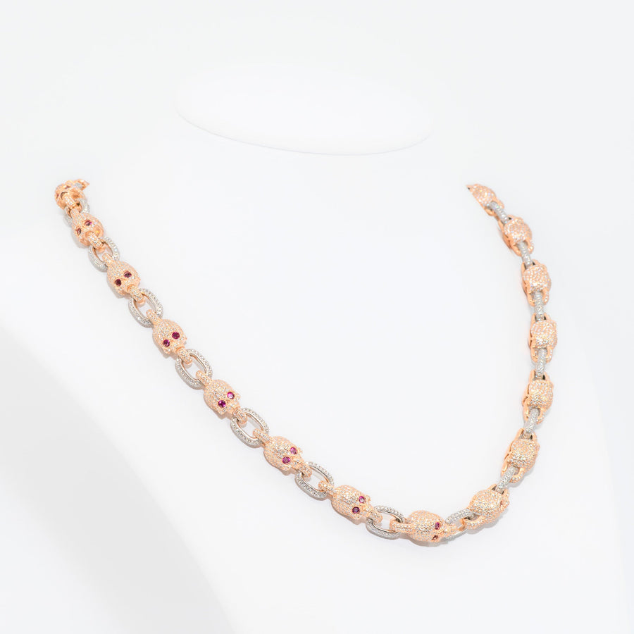 Rose Reign Skull Chain