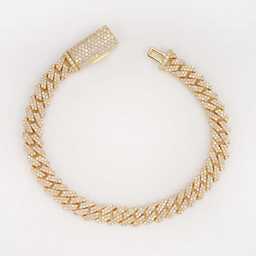 Cuban Chain and Cuban Bracelet Set 8MM